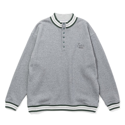 RIB SNAP SWEAT