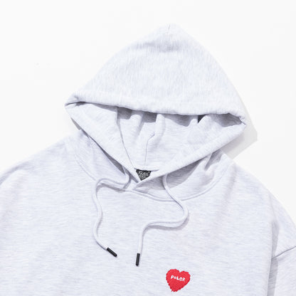 FURRY HEART HOOD