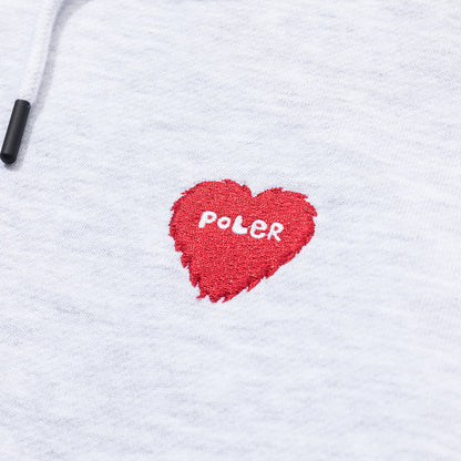 FURRY HEART HOOD