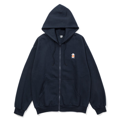 BEAR ZIP HOODIE