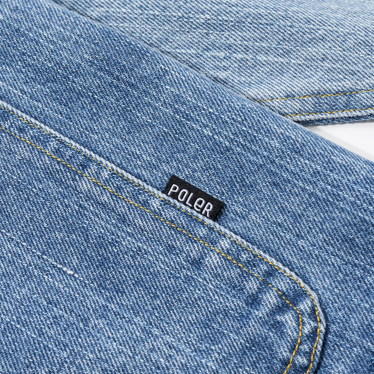 SHAWL COLLAR DENIM JACKET