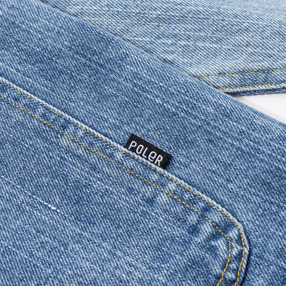 SHAWL COLLAR DENIM JACKET