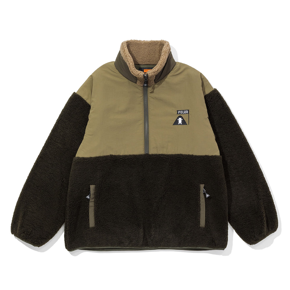 JACQUARD SHERPA ANORAK