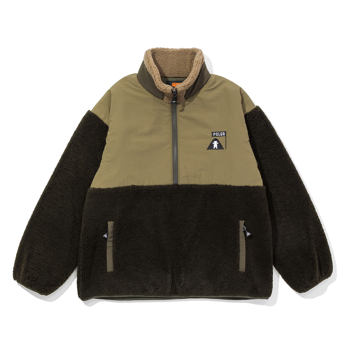 JACQUARD SHERPA ANORAK