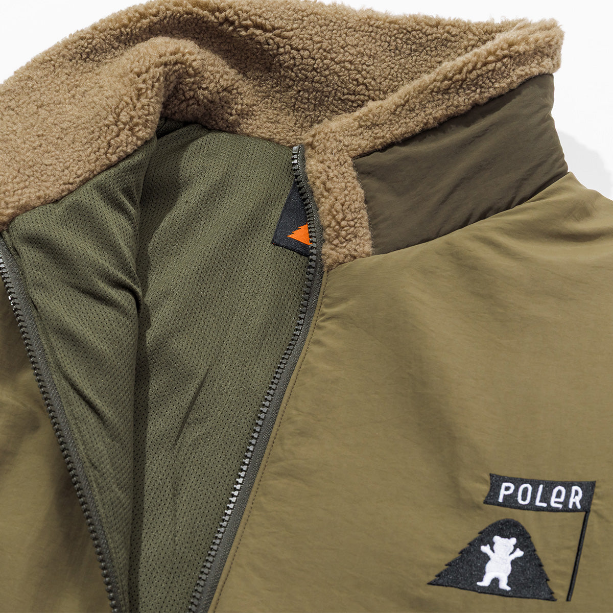 JACQUARD SHERPA ANORAK