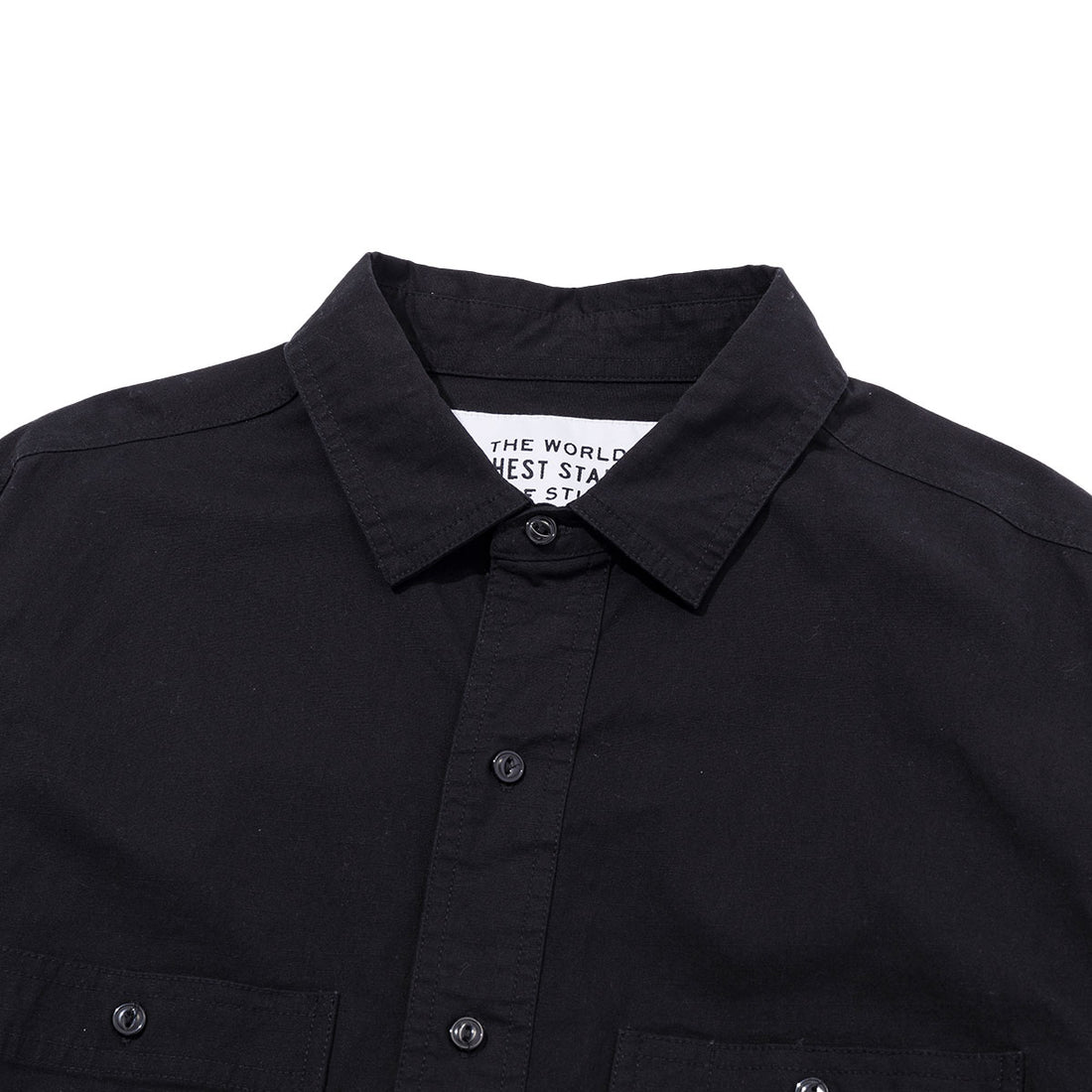 WASHED STRETCH L/S RELAX FIT SHIRT
