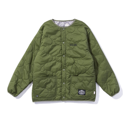 AFD×POLER REVERSIBLE QUILTED JACKET