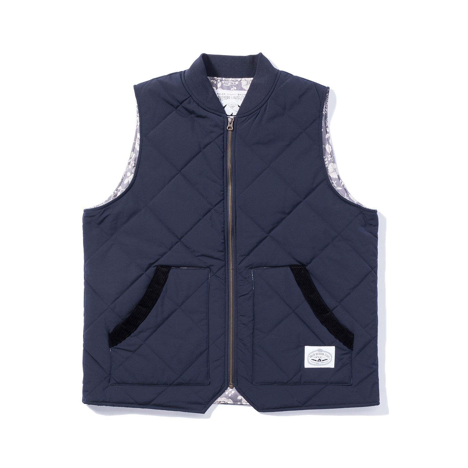 DIAMOND QUILTED VEST – polerjapan