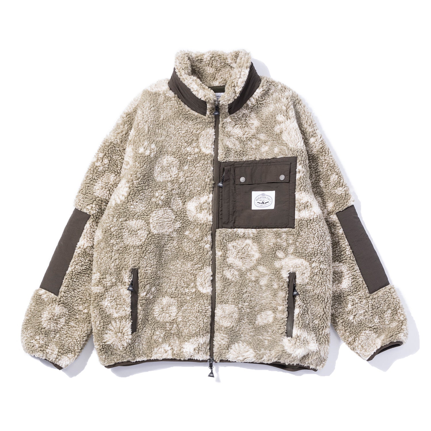 JACQUARD SHERPA JACKET