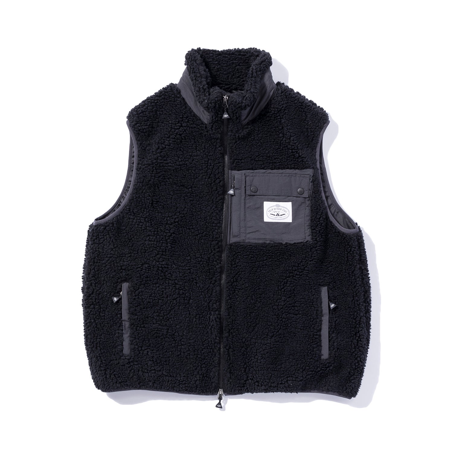 JACQUARD SHERPA VEST