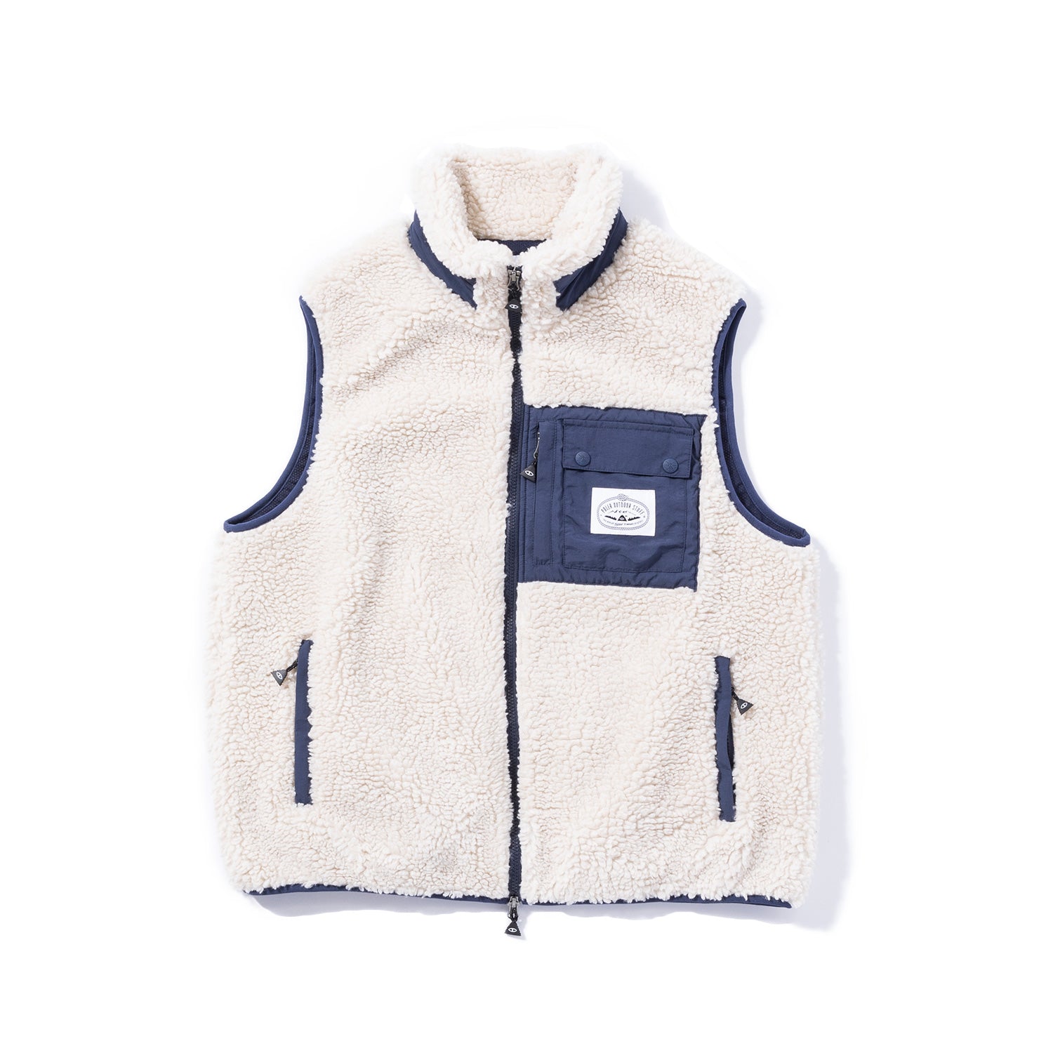 JACQUARD SHERPA VEST