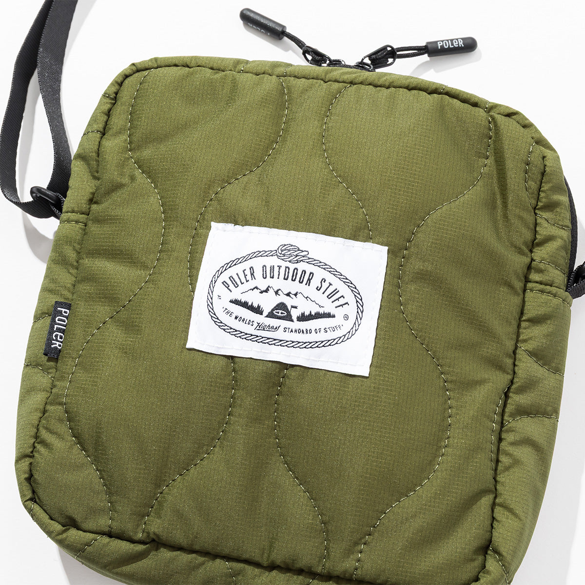 QUILTED SHOULDER POUCH