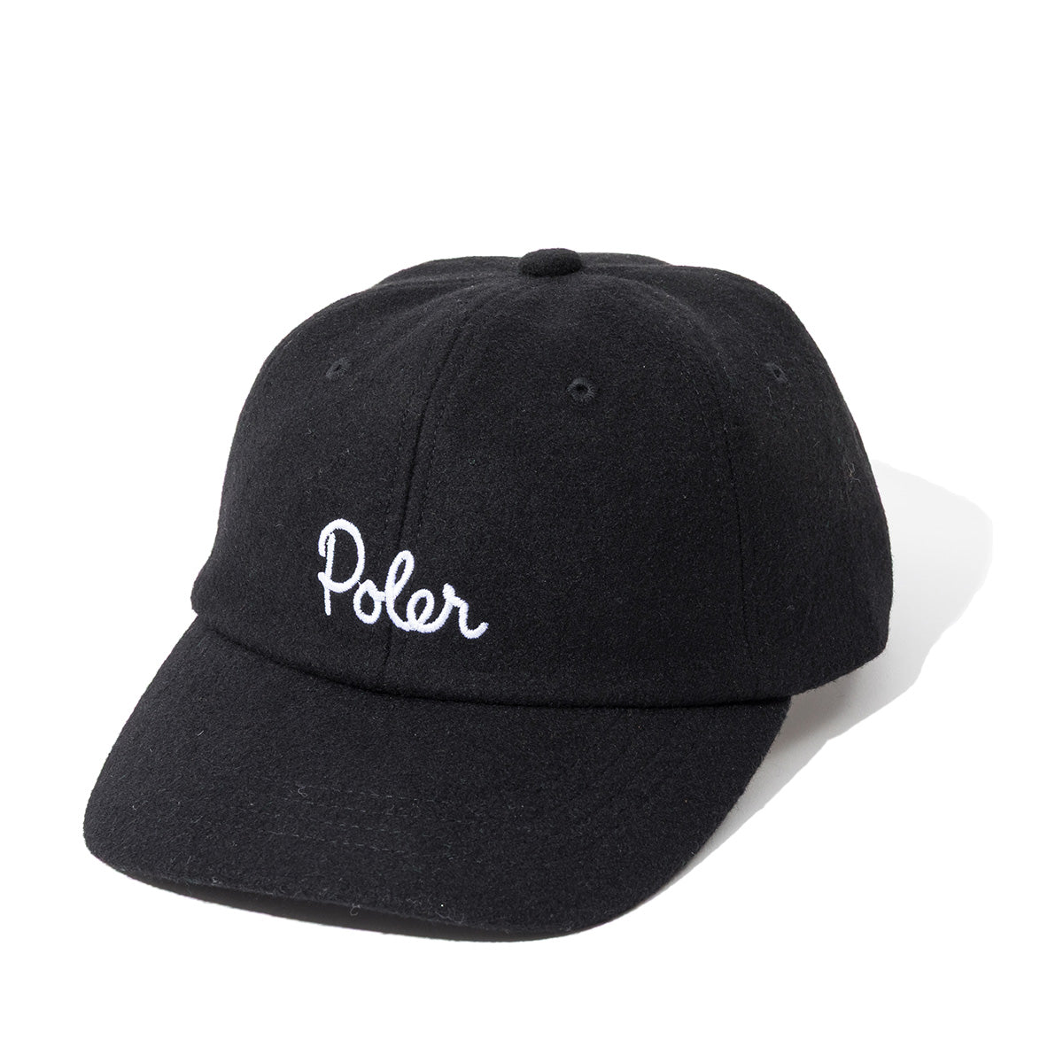 WOOL EMB BASEBALL CAP