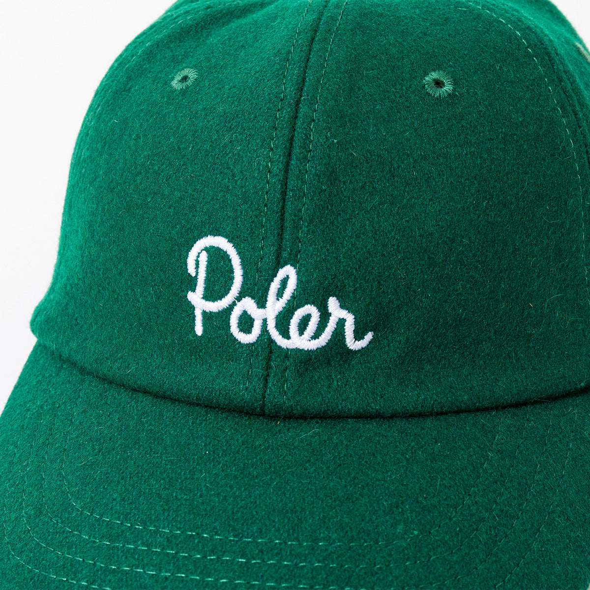 WOOL EMB BASEBALL CAP