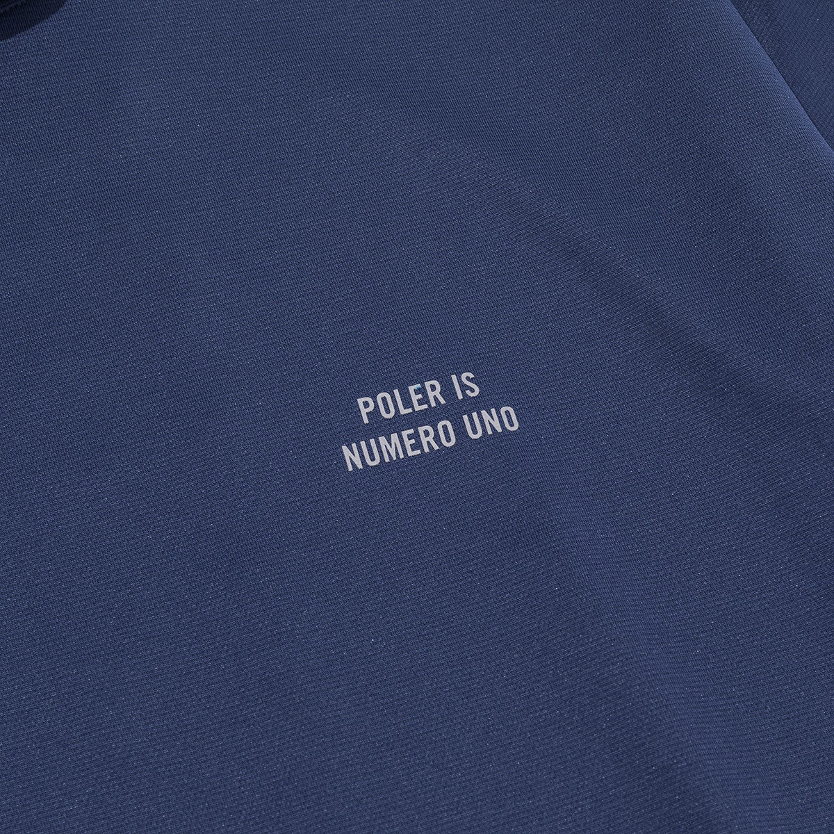 POLER MOCK NECK TEE PRINT