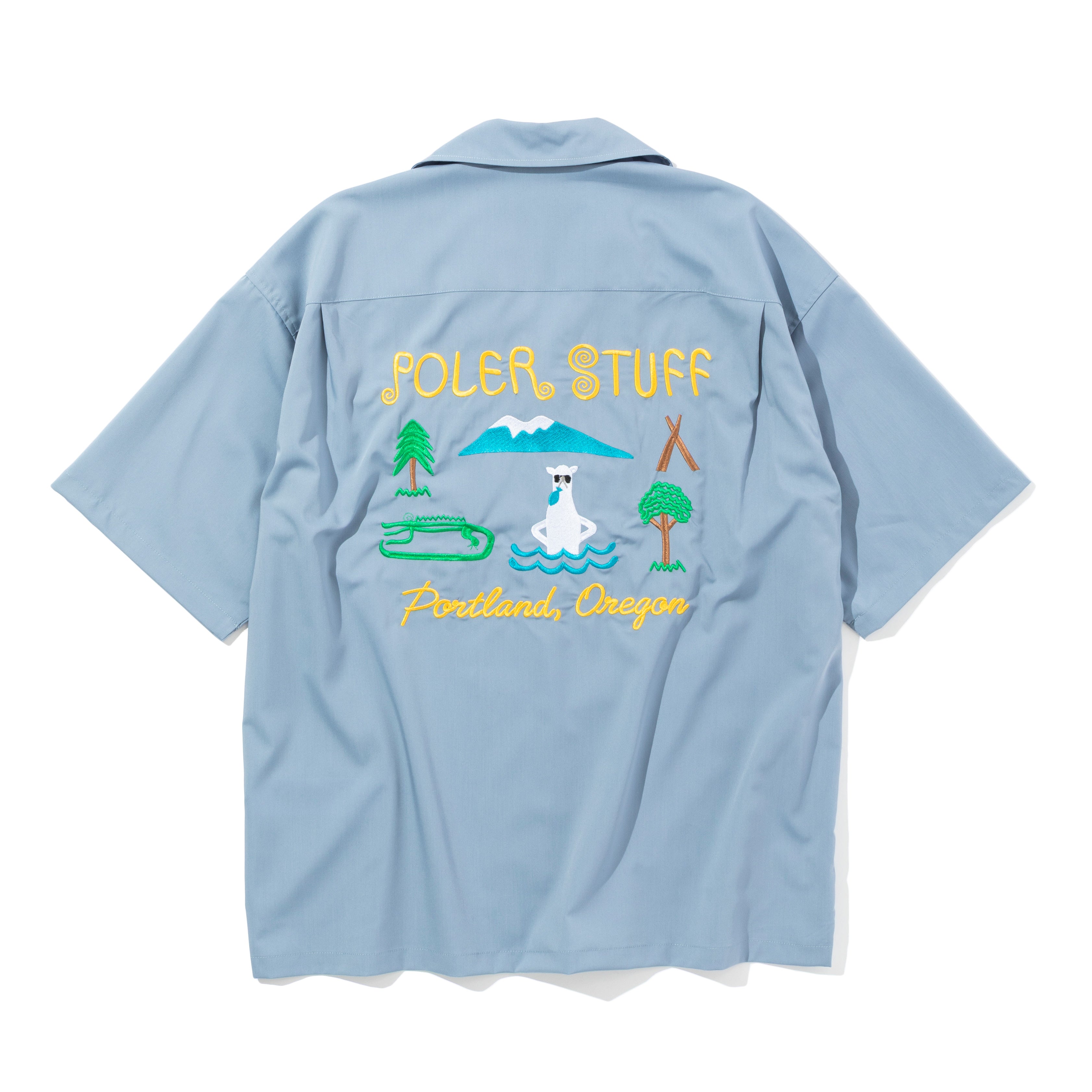 TOURIST TRAP RELAX OPEN COLLAR SHIRT