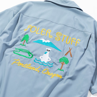 TOURIST TRAP RELAX OPEN COLLAR SHIRT