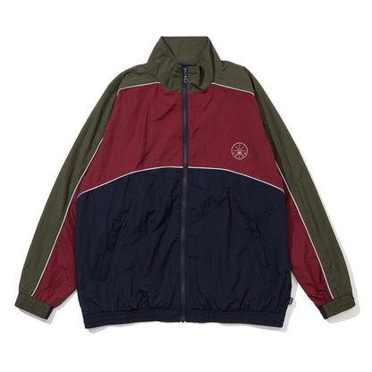 SHIRRING NYLON PIPING JACKET