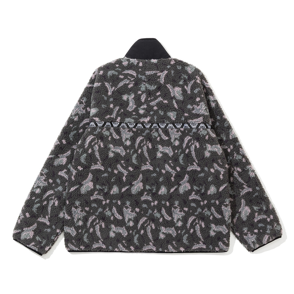 JACQUARD SHERPA JACKET