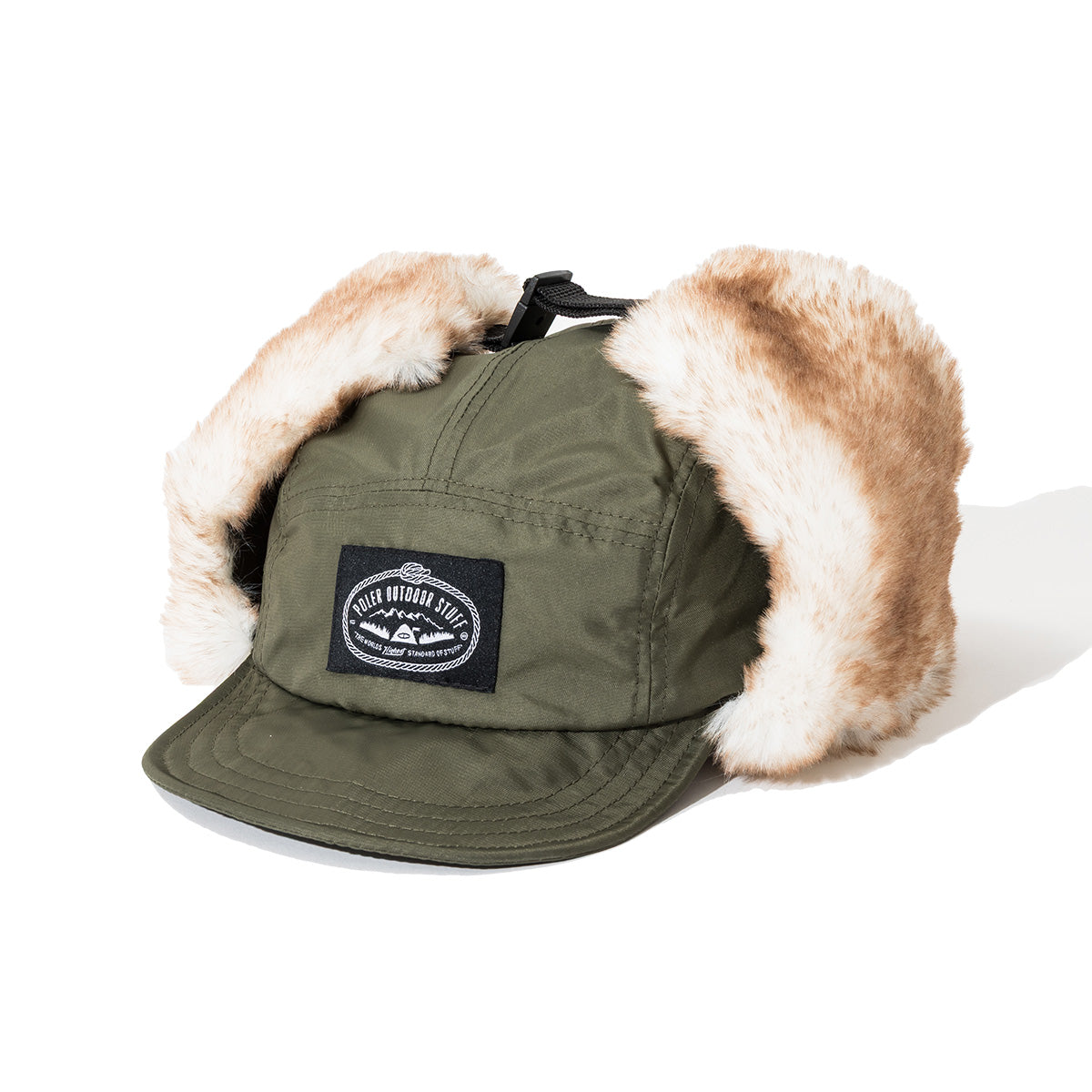 FLIGHT NYLON FUR FLAP CAP