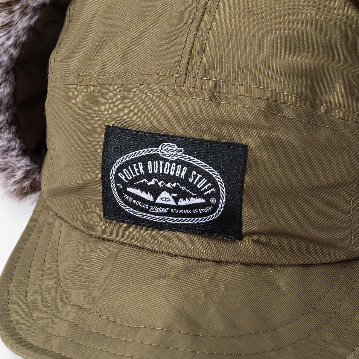 FLIGHT NYLON FUR FLAP CAP