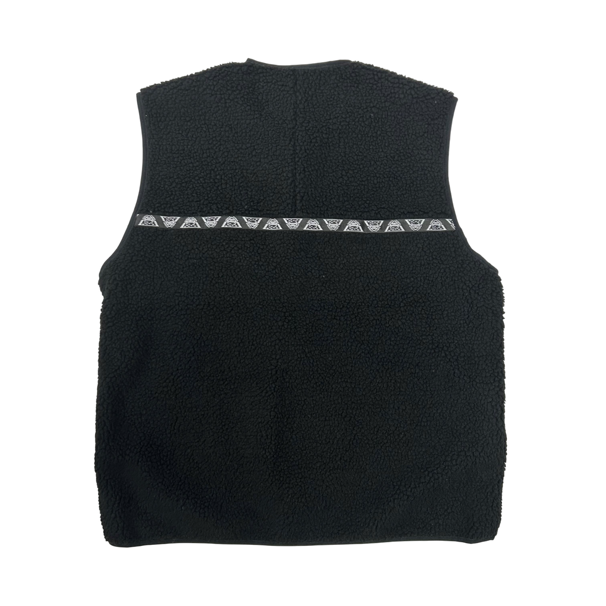 JACQUARD SHERPA NO COLLAR VEST – polerjapan JACQUARD SHERPA NO COLLAR VEST – polerjapan