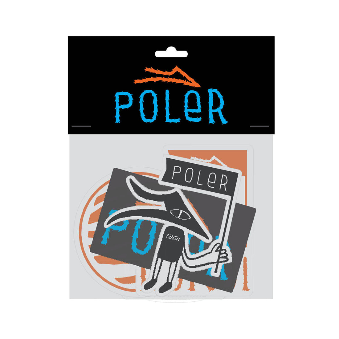 POLER×LAKAI STICKER PACK