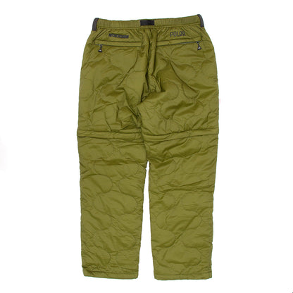 AFD×POLER CONVERTIBLE QUILTED PANTS