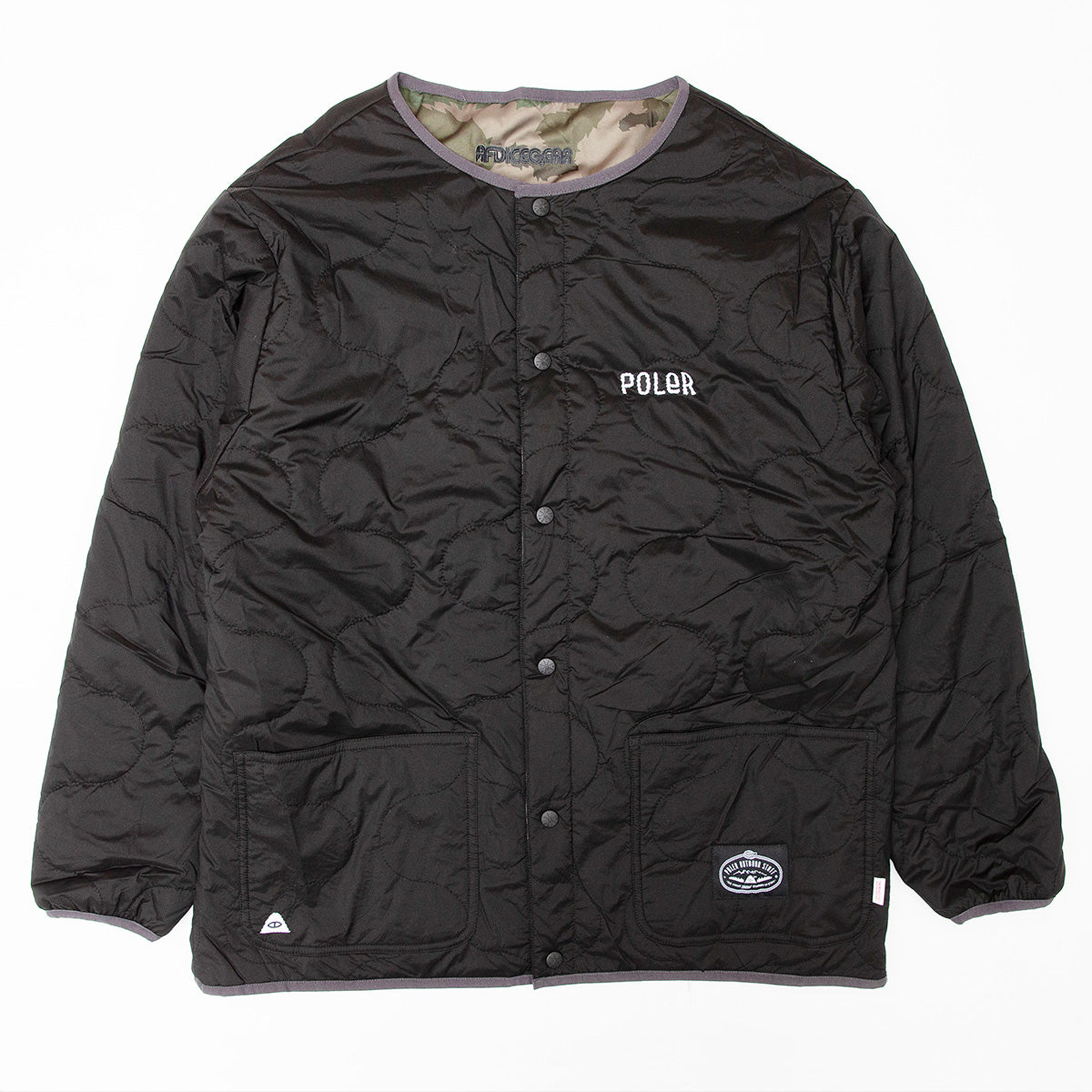 AFD×POLER REVERSIBLE QUILTED JACKET