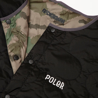 AFD×POLER REVERSIBLE QUILTED JACKET