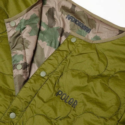 AFD×POLER REVERSIBLE QUILTED JACKET