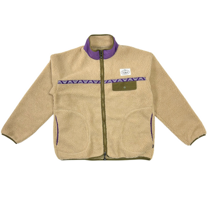 JACQUARD SHERPA JACKET