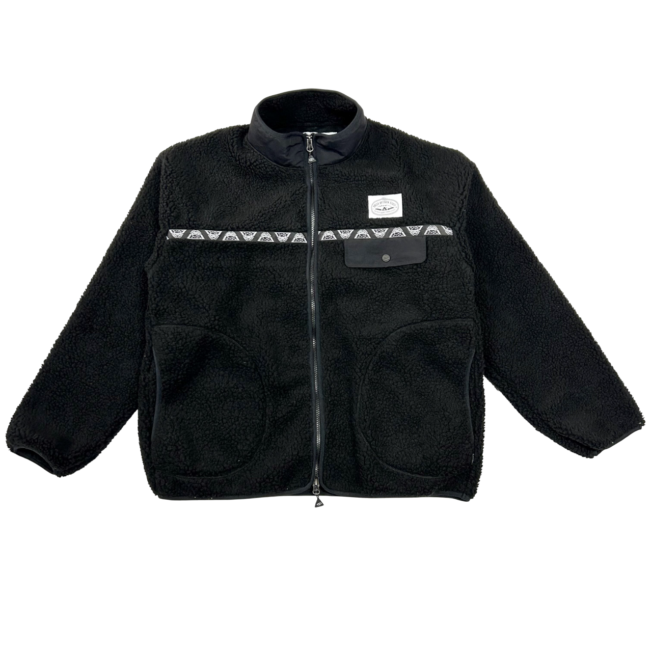 JACQUARD SHERPA JACKET