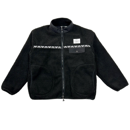 JACQUARD SHERPA JACKET