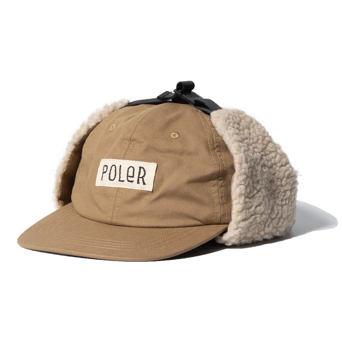 FURRY FONT CANVAS FLAP CAP