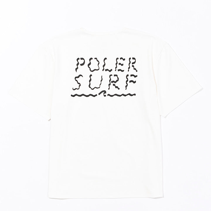POLER SURF TEE L / Heather Black