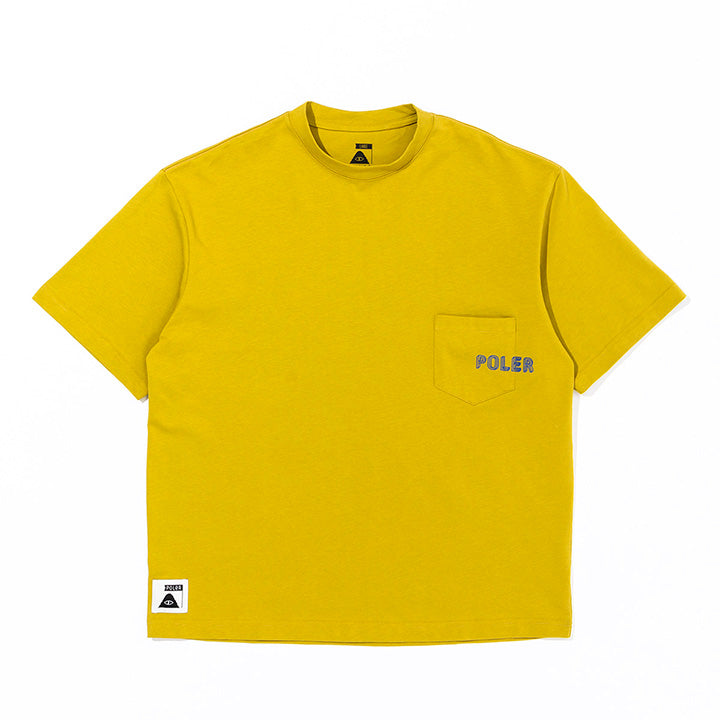 POLER Pocket RELAX FIT TEE L / Citron